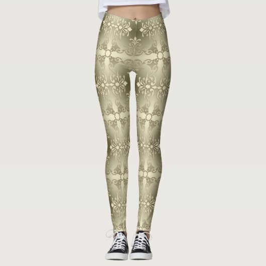 Barockstil Leggings (Vorderseite)