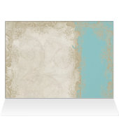 Barockstil Vintage Rose Aqua Ticino (Innenansicht Horizontal (Oben))
