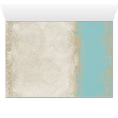 Barockstil Vintage Rose Aqua Ticino (Innenansicht Horizontal (Unten))