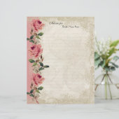 Barockstil Vintage Rose Lace (Stehend Vorderseite)
