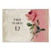 Barockstil Vintage Rose Lace (Vorderseite (Horizontal))