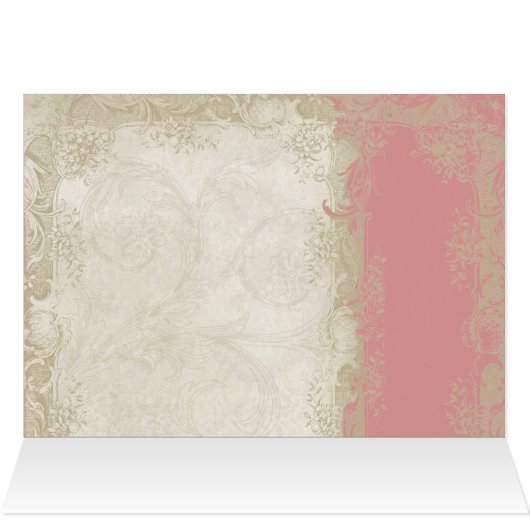 Barockstil Vintage Rose Lace (Innenansicht Horizontal (Oben))
