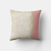 Barockstil Vintage Rose Lace Kissen (Rückseite)