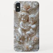 Barockstuben/Engel 3D-Look Case-Mate iPhone Hülle (Rückseite)