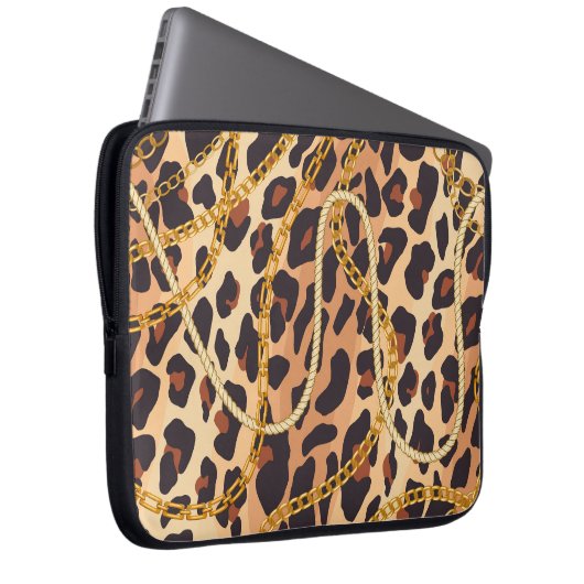 Barocktierdruck, Kettendesign Laptopschutzhülle (Vorne Rechts)