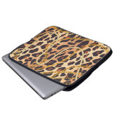 Barocktierdruck, Kettendesign Laptopschutzhülle (Vorne Knopf)