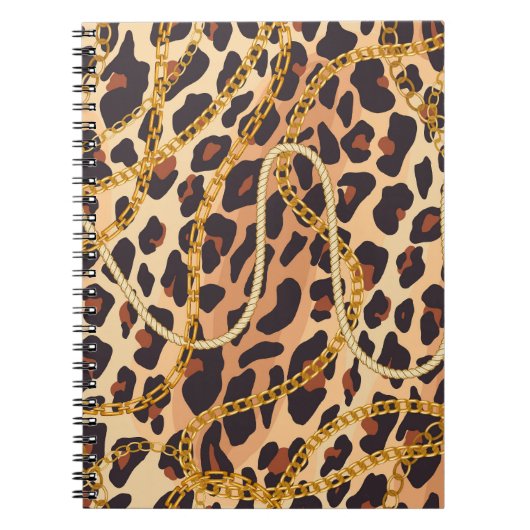 Barocktierdruck, Kettendesign Notizblock (Vorderseite)