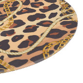 Barocktierdruck, Kettendesign Schneidebrett (Ecke)