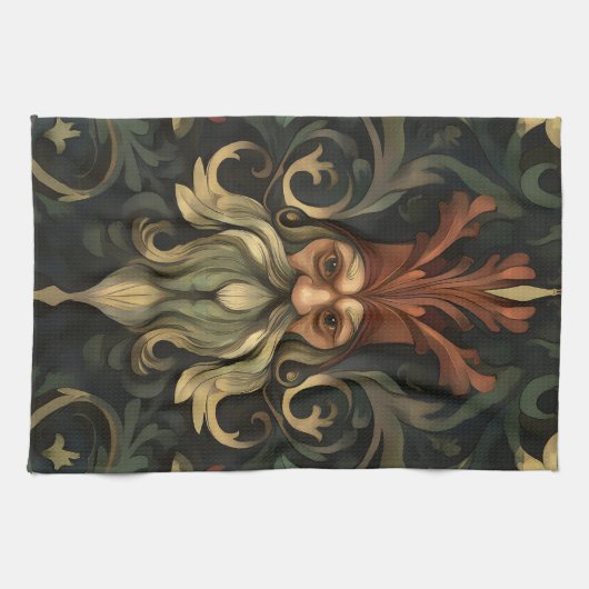 Barockwaldgeist Geschirrtuch (Horizontal)
