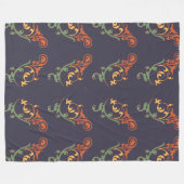 Barockwirl Fleecedecke (Vorderseite (Horizontal))