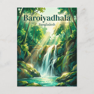 Baroiyadhala Nationalpark Bangladesch Postkarte