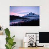 Barometer & Lake Louise, Kodiak, Alaska Poster (Heimbüro)