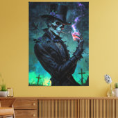 Baron des Nachlebens Leinwanddruck (Insitu (Wohnzimmer))