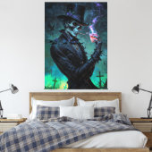 Baron des Nachlebens Leinwanddruck (Insitu (Schlafzimmer))