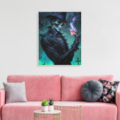 Baron des Nachlebens Leinwanddruck (Insitu (Wohnzimmer))
