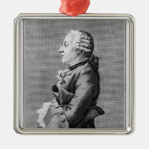 Baron Friedrich Melchior Grimm Ornament Aus Metall