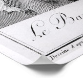 Baron Friedrich Melchior Grimm Poster (Ecke)