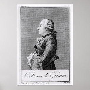 Baron Friedrich Melchior Grimm Poster
