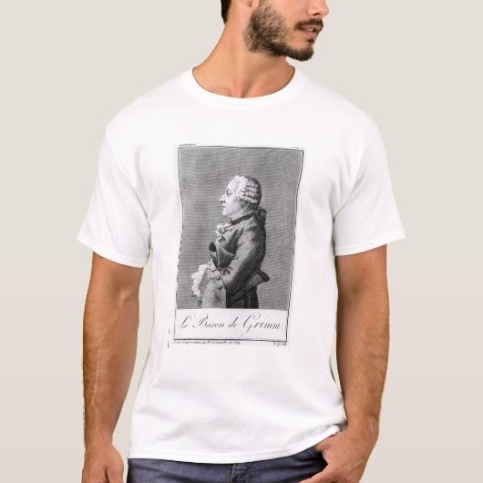 Baron Friedrich Melchior Grimm T-Shirt (Vorderseite)