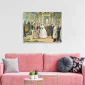 Baron Georges-Eugene Haussmann Leinwanddruck (Insitu (Wohnzimmer))