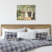 Baron Georges-Eugene Haussmann Leinwanddruck (Insitu (Schlafzimmer))