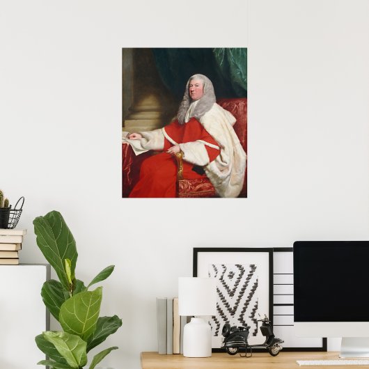 Baron Graham - John S. Copley Fine Art Poster (Heimbüro)