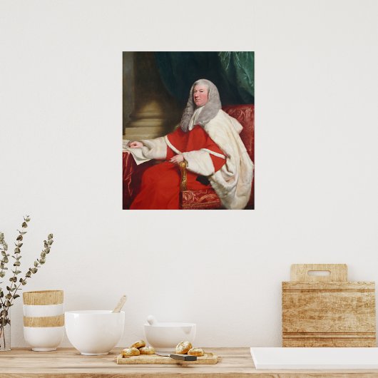 Baron Graham - John S. Copley Fine Art Poster (Küche)