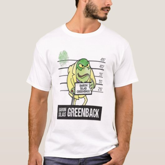 Baron Greenback T-Shirt (Vorderseite)
