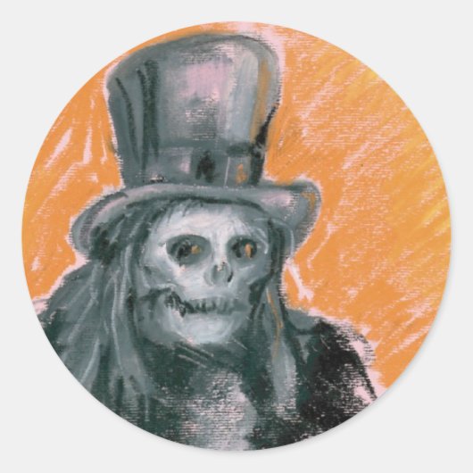 Baron Halloween Sticker (Vorderseite)