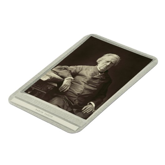 Baron Isidore Justin Severin Taylor (1789-1879), f Magnet (Linke Seite)