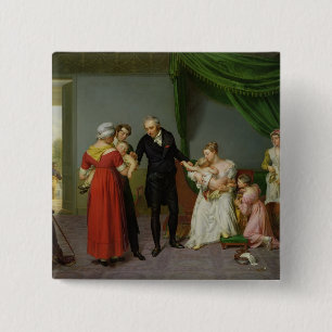 Baron Jean Louis Alibert Button