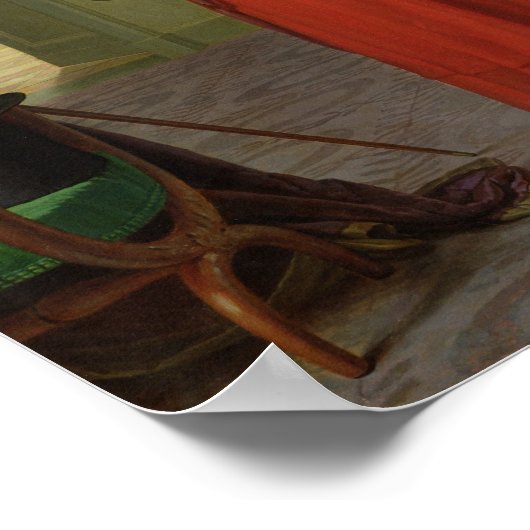 Baron Jean Louis Alibert Poster (Ecke)