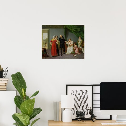 Baron Jean Louis Alibert Poster (Heimbüro)