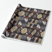 Baron Samedi Gothic Geschenkpapier (Ungerollt)