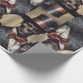 Baron Samedi Gothic Geschenkpapier (Ecke)