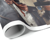 Baron Samedi Gothic Geschenkpapier (Rolleneckpunkt)
