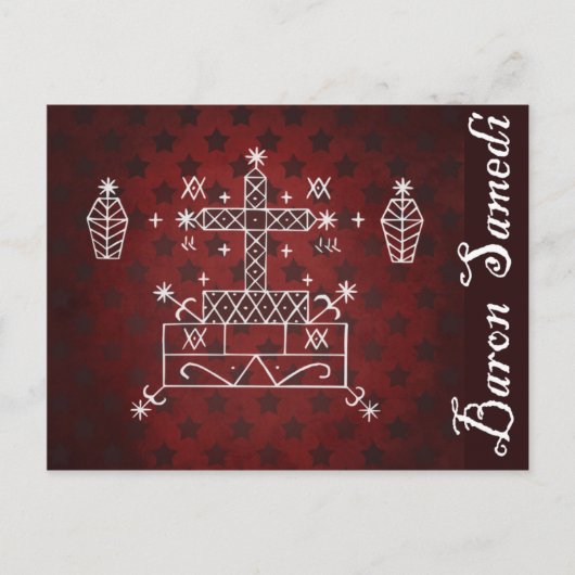 Baron Samedi Postcard Postkarte (Vorderseite)