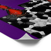 Baron Samedi und der Voodoo Guede Poster (Ecke)