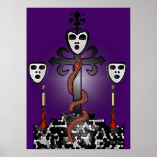 Baron Samedi und der Voodoo Guede Poster