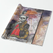 Baron Samedi Wrapping Paper Geschenkpapier (Ungerollt)