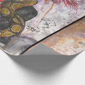 Baron Samedi Wrapping Paper Geschenkpapier (Ecke)