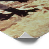 Baron von Steuben bohrte amerikanische Rekruten Poster (Ecke)