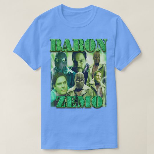 Baron Zemo Retro Style T-Shirt (Design vorne)