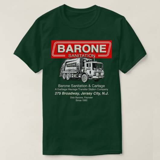 Barone Sanitation Dks T-Shirt (Design vorne)