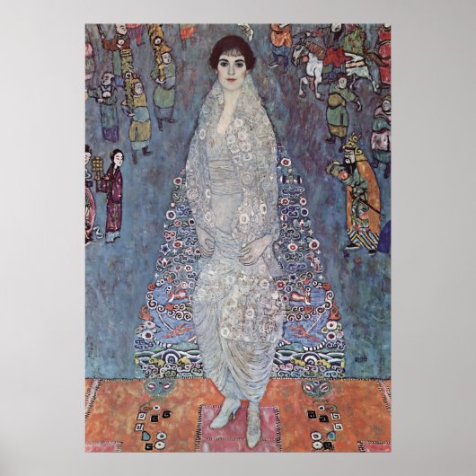 Baroness Elisabeth Bachofen-Echt von Gustav Klimt Poster (Vorne)