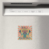 Barong Legacy: Vintag Bali Magnet (In Situ (Geschirrspüler))