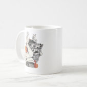 Barong Peekaboo Kaffeetasse (Vorderseite Links)