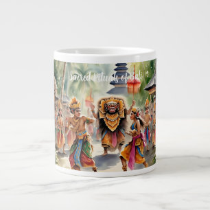 BARONG Tanz, heilige Rituale von Bali Jumbo-Tasse