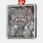 Barong und Rangda Bali Ornament Aus Metall (Links)