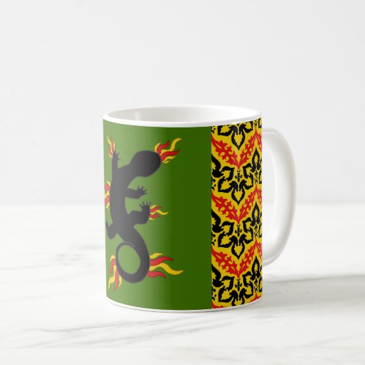Baronie Bhakail Volksabzeichen Kaffeetasse (VorderseiteRechts)